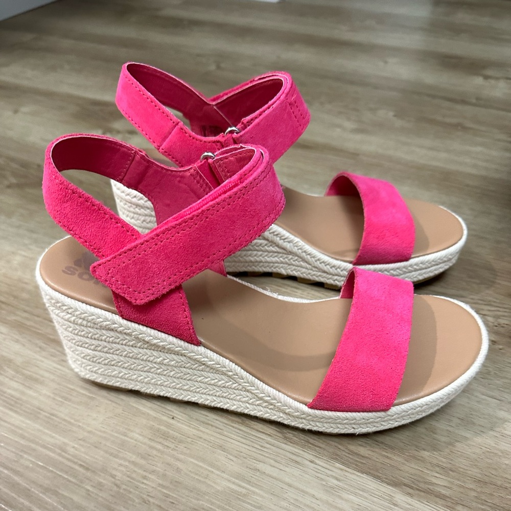 Sorel Cameron Wedge Espadrille sz 10